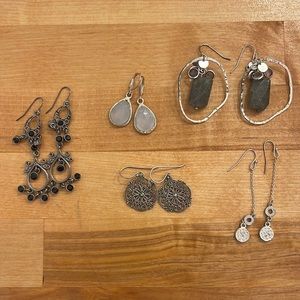SILVER EARRING BUNDLE